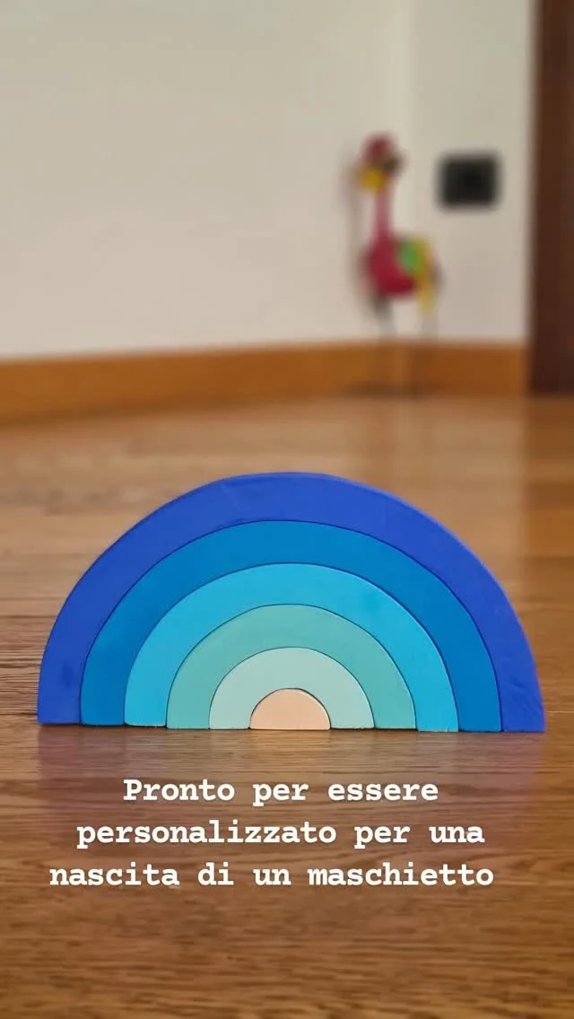 🌈 Arcobaleno per la nascita di un maschietto.
#nomi3d #scritte3d