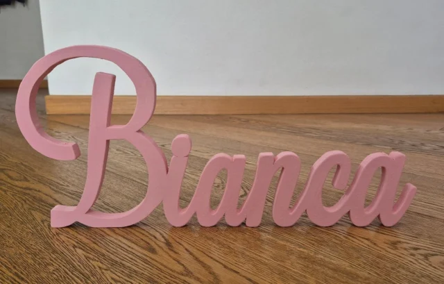 #Bianca #rosa #scritte3d #nomi3d